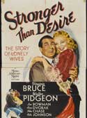 Stronger Than Desire movie poster